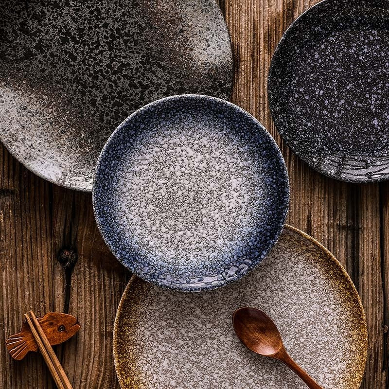 ZenGlaze Japanese Shallow Plate