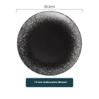 ZenGlaze Japanese Shallow Plate