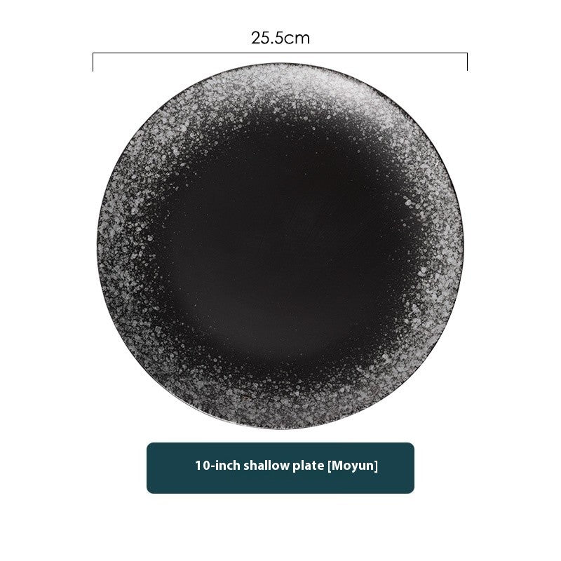 ZenGlaze Japanese Shallow Plate