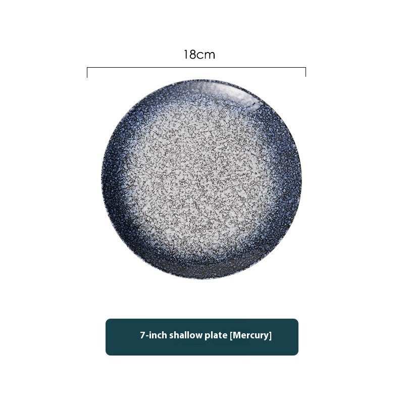 ZenGlaze Japanese Shallow Plate