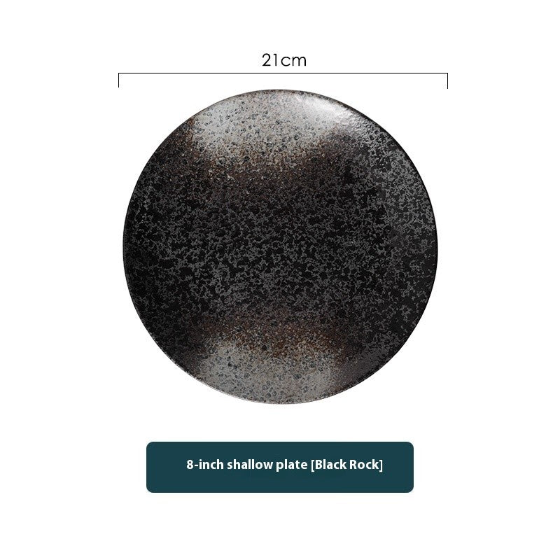 ZenGlaze Japanese Shallow Plate