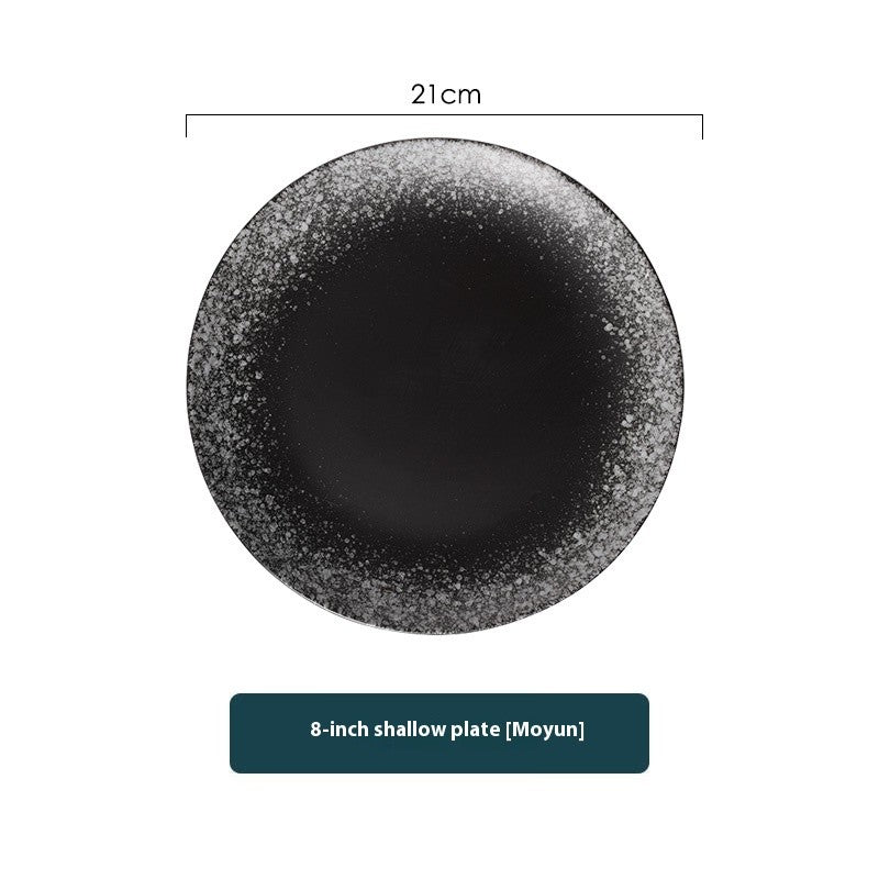 ZenGlaze Japanese Shallow Plate
