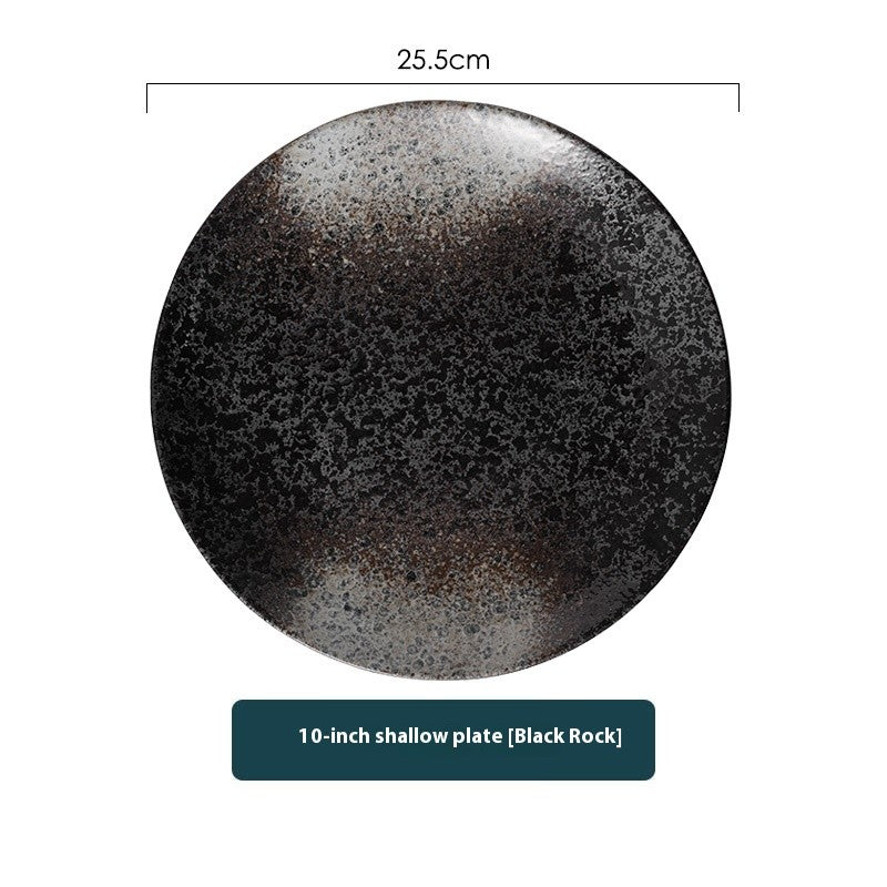 ZenGlaze Japanese Shallow Plate