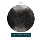 ZenGlaze Japanese Shallow Plate