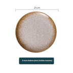 ZenGlaze Japanese Shallow Plate